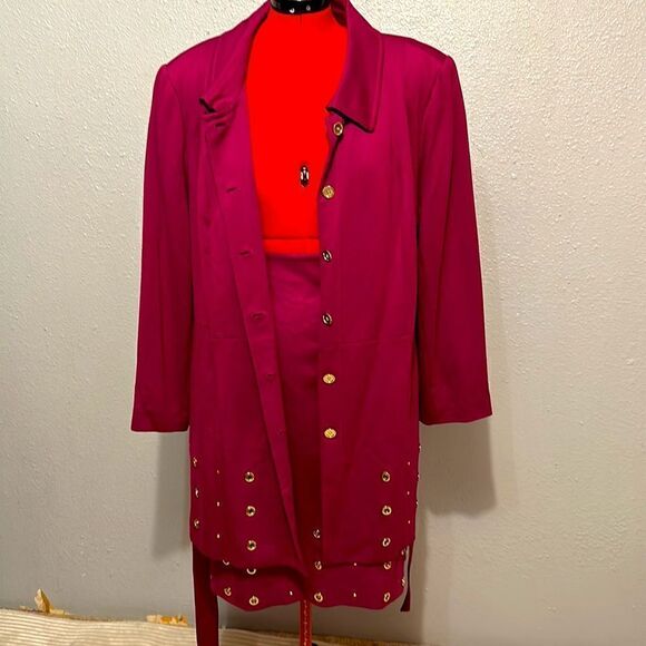 NEW Ashro women’s two piece skirt set size 26W - Picture 6 of 17